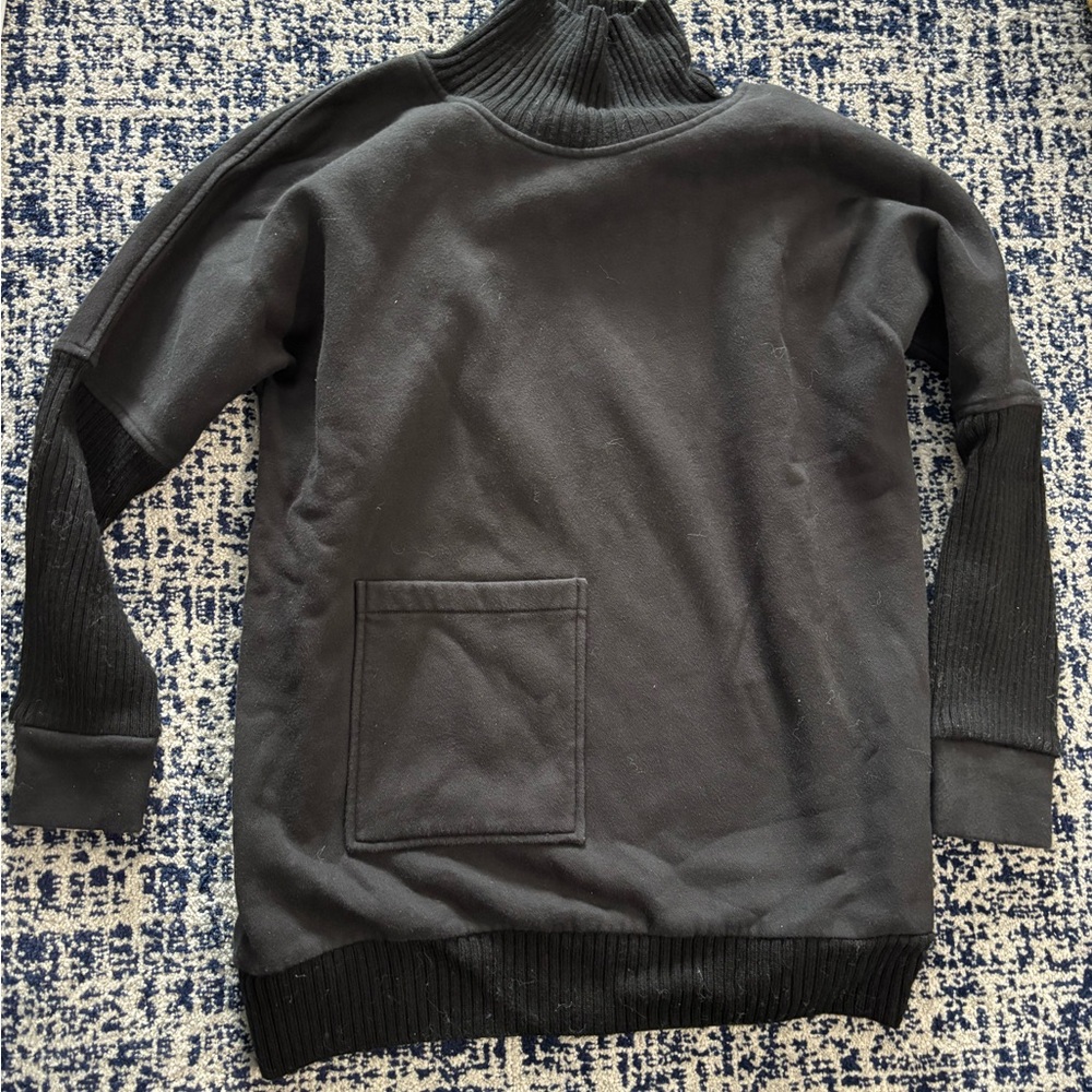 Elie Tahari Black Turtleneck Sweater